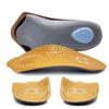 Orthopedic Shoe Sole Insoles For Feet Men/Women Relief Pain Cushion Flat Feet Arch Support Breathable Leather Half Pads Insert