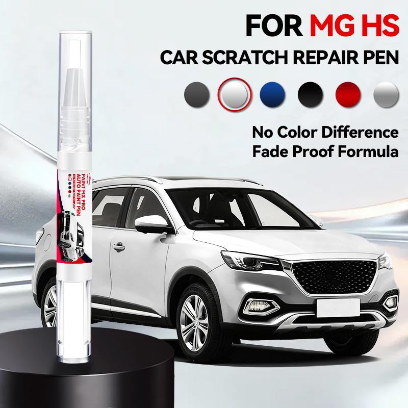 For MG Motor MG HS 2018-2025 ZSA Paint Repair Pen Touch Up Scratch Remover DIY Auto Accessories Black White Blue Brown Silver