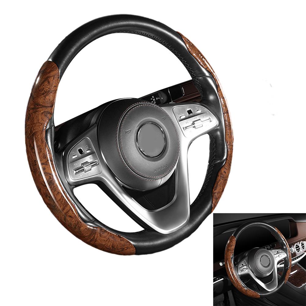 15in Steering Wheel Cover 2 Pc 2PCS 37-38cm Booster