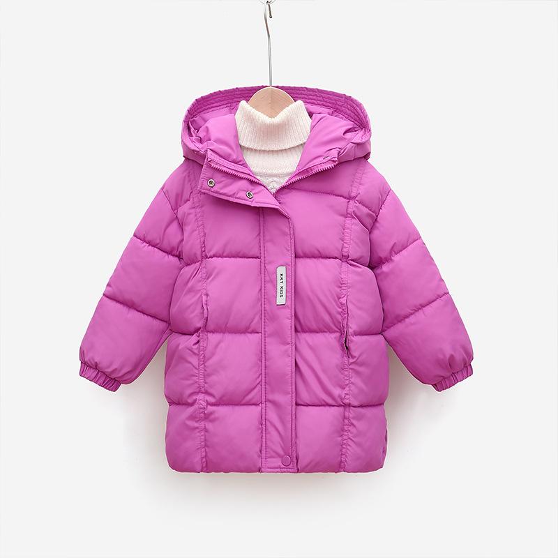 Children's Casual Coat Autumn Winter Boys and Girls Fashion Cotton-padded Jacket Down and Padded Jacket
