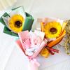 DIY Sunflower Flower Bouquets Carnation Rose Simulation Flower  Valentine's Day Gift