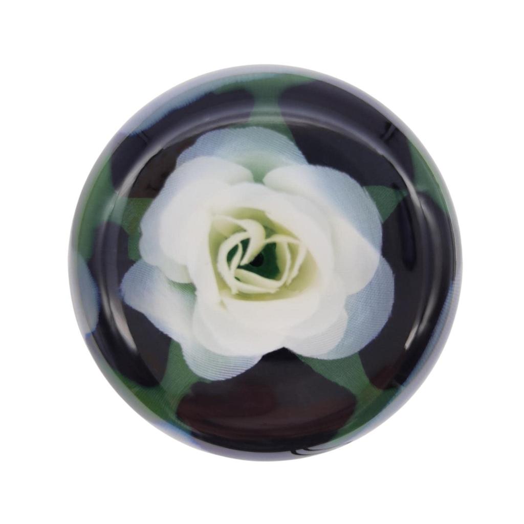 JINGLING Underwater Flower Shift Knob, Crystal, Showa Retro Style, Transparent Gear Knob, Accessory, Universal