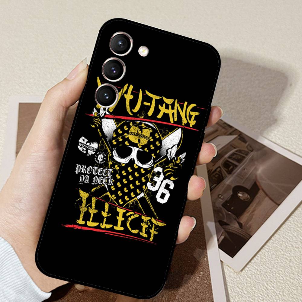 WU-T--TANG CLAN Чехол для телефона Samsung Galaxy S21 S22 S23 S24ULTRA S25ULTRA FE Ultra Plus5G A52S S26 Мягкий чехол