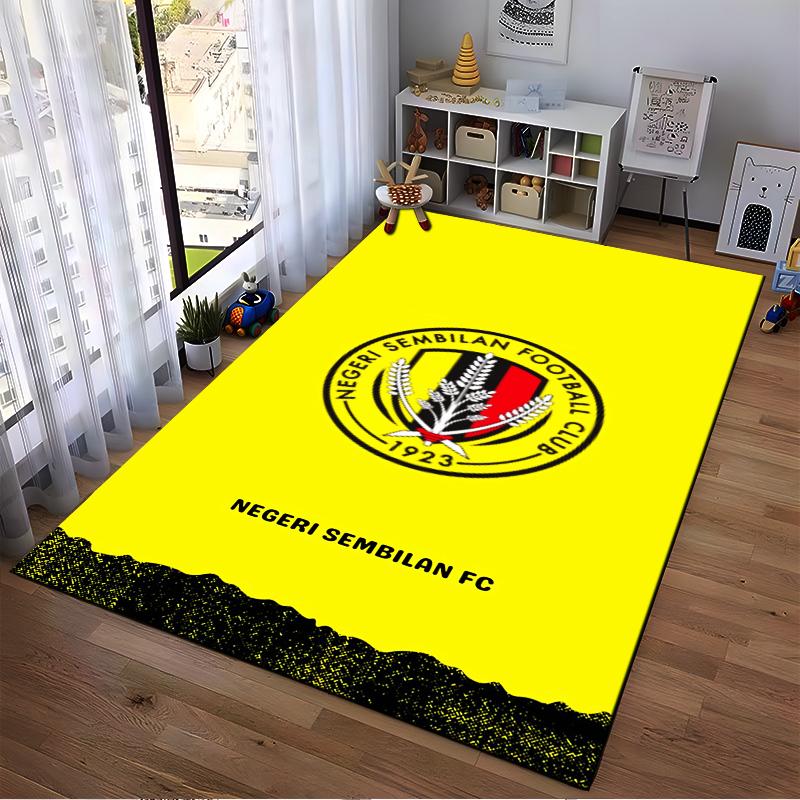 Negeri Sembilan FC Emblem Rug Non-slip rug suitable for living room and bedroom sofas