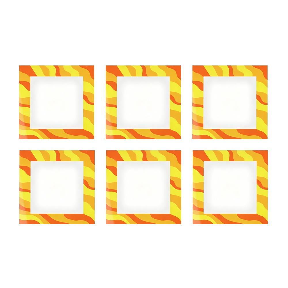 6/12Pcs Assist Aligning Diamond Painting Release Film Protective Frame Reusable Diamond Painting Alignment Tools 10cm 6 Patterns