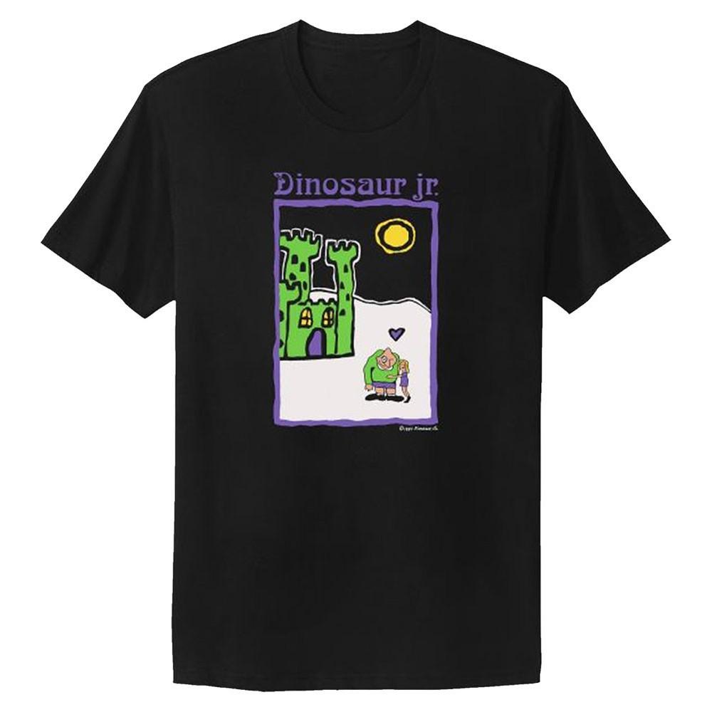 Футболка Dinosaur Jr Castle Medium Черная Унисекс