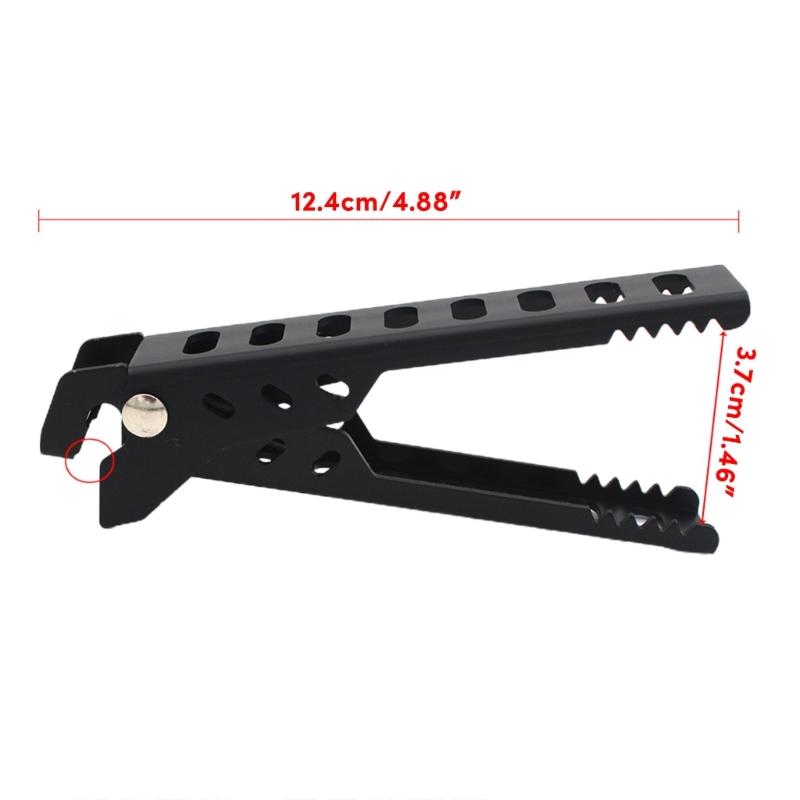 Нескользящие щипцы для кастрюли, сковороды, зажим для горячей тарелки, миски, держатель для горячей тарелки, кухонный инструмент, сплав цинка, зажим для горячей тарелки, миски