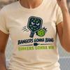 Pickleball T-Shirt | Bangers Gonna Bang Dinkers Gonna Win Funny Pickleball Shirt | Dinking Player Gift Tee | Sports Humor Apparel