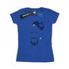 Womens/Ladies Aladdin Movie Genie Blue Face Cotton T-Shirt