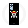 Case for Xiaomi Mi 12 / 12X One Piece Manga Skull Black Background