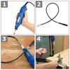 42 Inch Extension Flexible Shaft Rotary Drill Tool Drive Flex Shaft Attachment Rotary Grinder Tools For Grinding Polishing