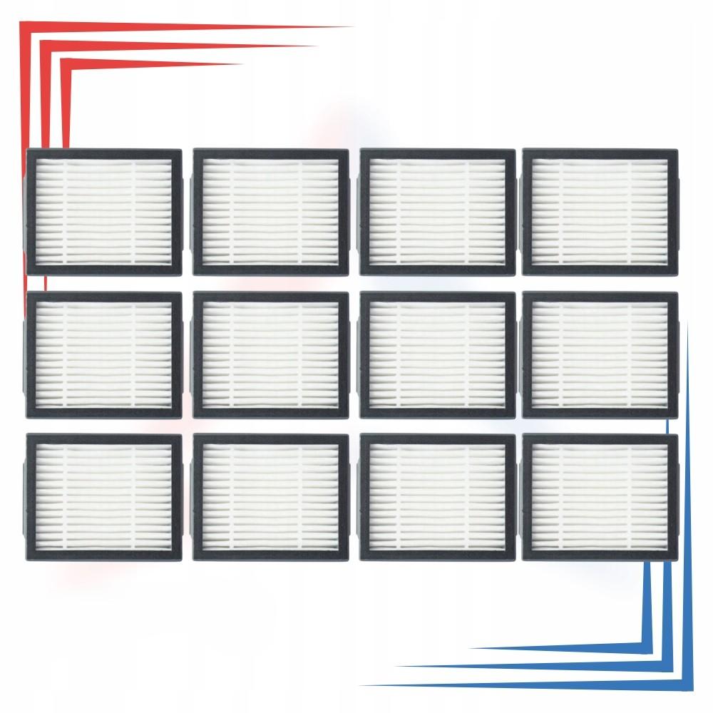 Hepa Filter Kit for Irobot Roomba E4 E5 E6 I3 I4 I5 I6 I7 I7+ I8 12 Pcs