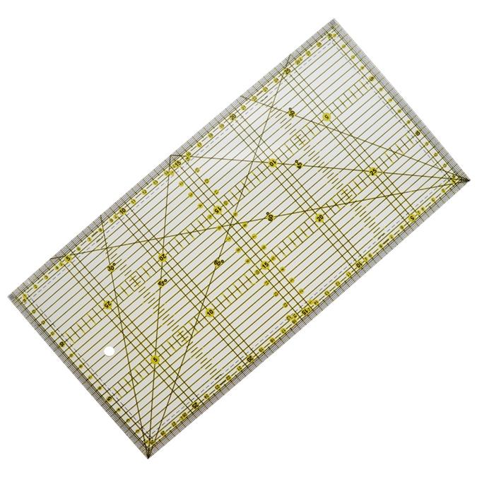Швейные инструменты Линейка для пэчворка 15*30 см Прозрачная прямоугольная акриловая линейка для пэчворка