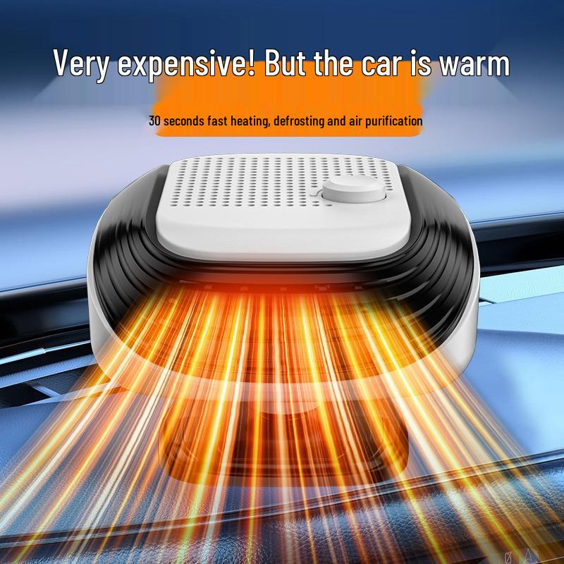 Двухвольтовый 12В/24В автомобильный обогреватель для быстрого нагрева салона и лобового стекла и размораживания