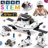 Solar Robot Toys Kits STEM Technology Science Kits Learning Astronaut Space Scientific Educational Toy for Kids Children Boys