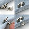 10pc 17MM Adjust Detachable Button Snap Fastener for Clothing Jeans Perfect Fit Coat Metal Pants Buttons