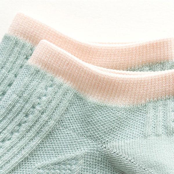 Женские хлопковые носки Harajuku, милые забавные носки, комплект коротких носков Лолиты в японском стиле, 5 пар