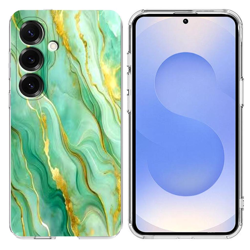 Для Samsung Galaxy S25 FE Чехол Мраморный узор Печать Мягкий ТПУ Чехол для телефона