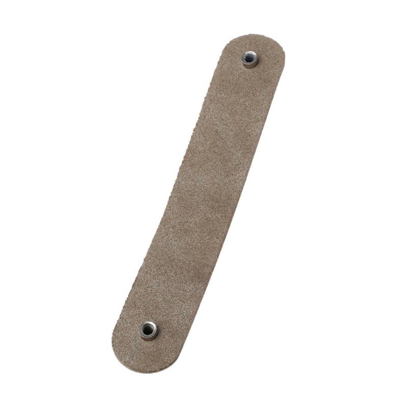 Кожаные ручки Комод Дверь шкафа Ручка ящика шкафа Мебельная фурнитура Коричневый шкаф