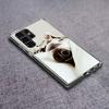 Show You its Cute Dog Nose Phone Case For Samsung Galaxy S24 S23 S21 S20 FE S22 S26 Ultra S25 Edge S10 Plus Cover Clear TPU Capa