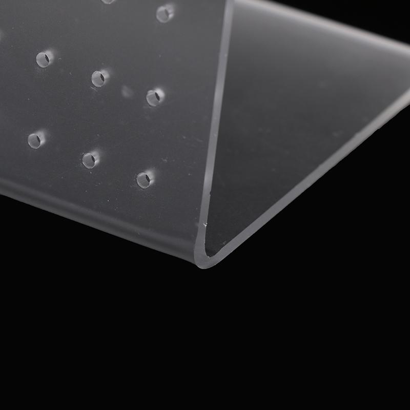 120 отверстий матовый акриловый белый ювелирный стенд для сережек держатель для гвоздиков