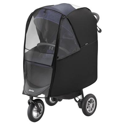 Aprica Коляска Дождевик Тип 3 с и Легкая Коляска 99955 Чехол, (Совместимые Гладкие, Vit, Коляски) (черный)