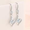 Lindon Zircon Copper Alloy Earrings Drop Earrings For Women Wedding Party Gifts