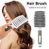 Vent Brush for Hair Drying Styling Detangling Hair Brush Wave Row Brush for Short Thick Tangles