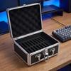 2.5 Inch Hard Drive Storage Box 20 Bays Waterproof Hard Drive Case Double Protection Convenient Handle HDD Storage Box