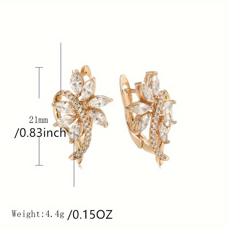 1 пара классического дизайна, блестящие серьги-капли с цирконием для женщин, роскошные вечерние, свадебные, висячие украшения, роскошные аксессуары