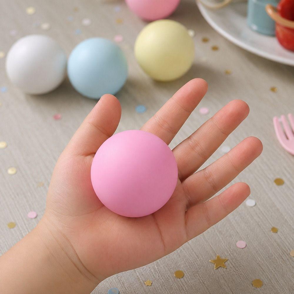 Pinch Squishy Ball Colorful Sensory Fidget Toy Novelty Slow Rising Ball Children Gifts