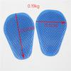 Riding protect Gear CE Insert Armor Knee Hip Protector Pads Motorcycle Pants Replacement Silica Gel (2 X Knee Pads+2 X Hip Pads)