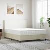 VidaXL Matelas à Ressorts Ensachés, Matelas Double avec Couches, Accessoire de Lit Chambre à Coucher Intérieur, Dureté 3206416