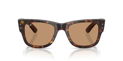 Солнцезащитные очки Wayfarer Mega Havana Brown 0RB0840SF Поляризационные [Ray-Ban] 902/5352