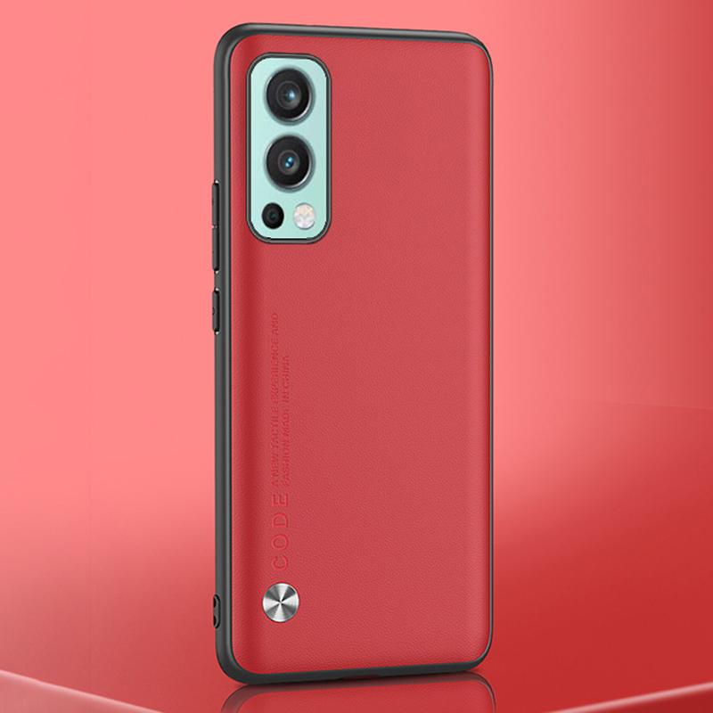 Роскошный кожаный чехол для телефона OnePlus Nord 2 5G Nord2 задняя крышка матовый силиконовый чехол с полной защитой для One Plus Nord 2 Coque