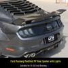 Модификация спойлера багажника с динамическим эффектом для Ford Mustang 2015-2023 годов.