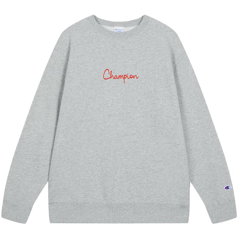 Champion Свитшот с круглым вырезом и логотипом