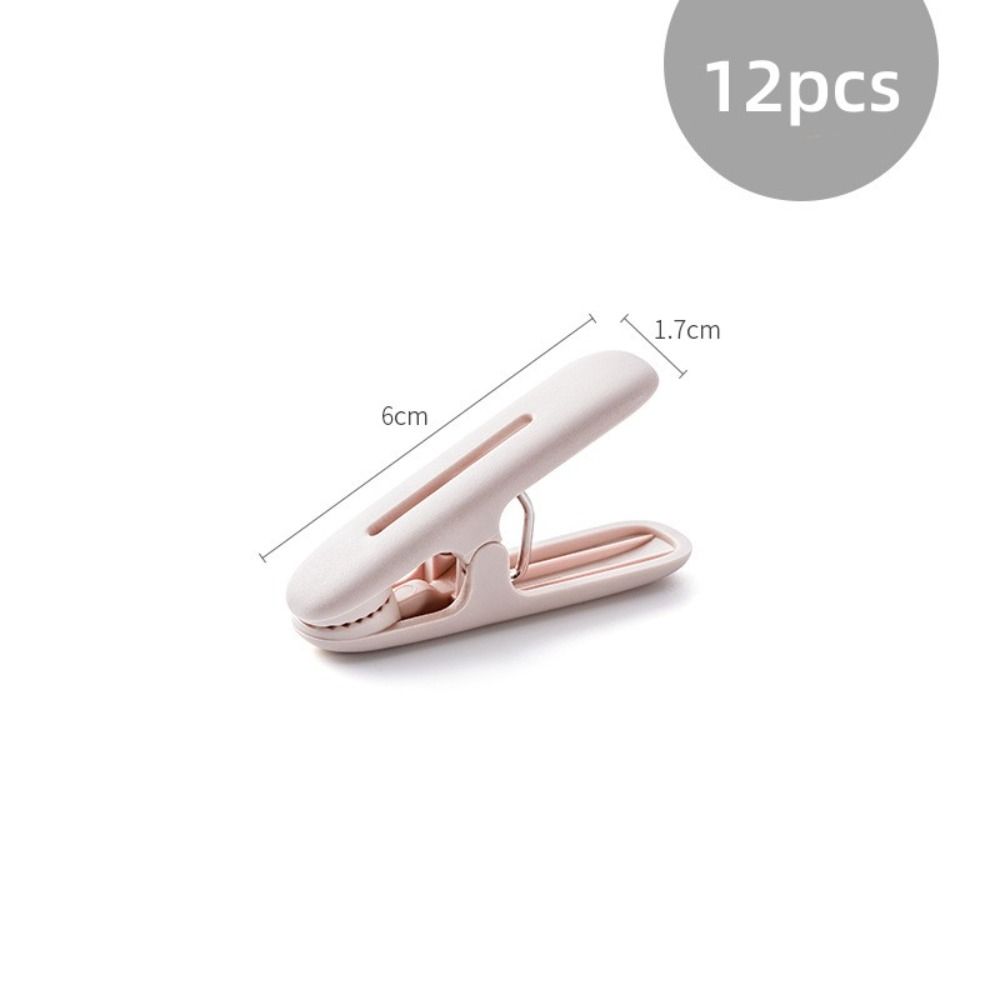 12 шт., пластиковые зажимы для одежды с веревкой, держатель для одежды, многофункциональный зажим для сушки дома
