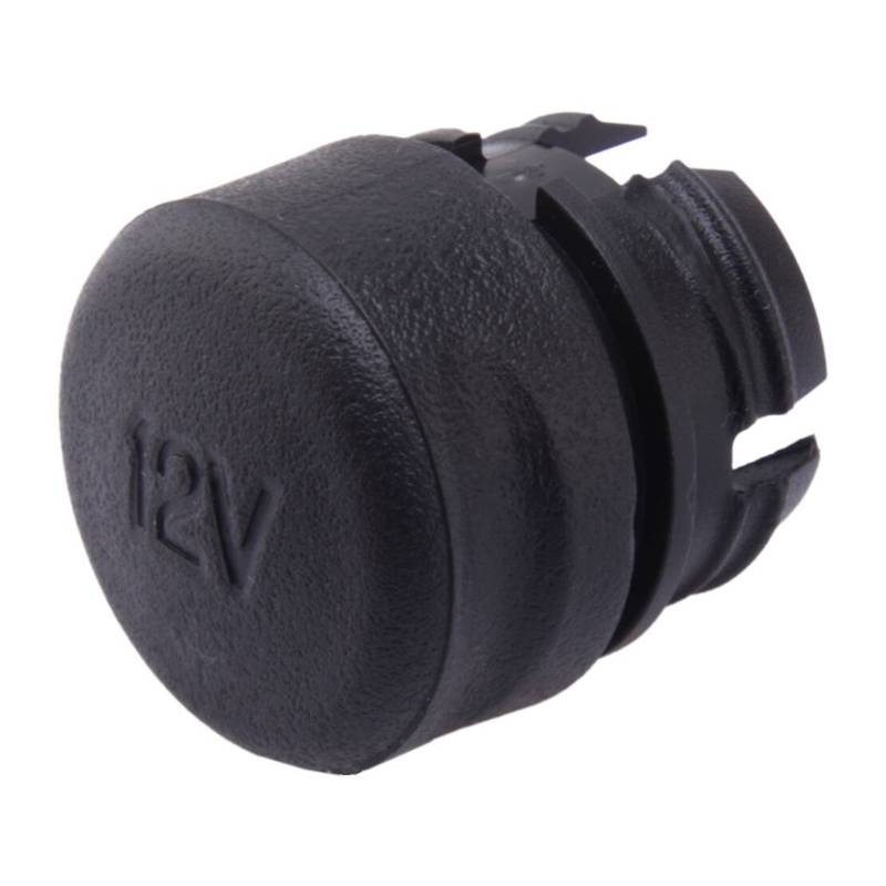 Cigarette Lighter Socket Cover Cap 4L5Z-19A487-AAA Fit For Ford Crown Victoria Ranger E-150 E-250 E-350 Mercury Marauder Black