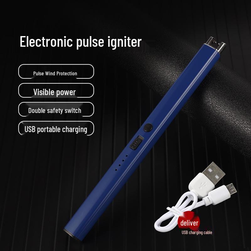 Перезаряжаемая ветрозащитная электродуговая зажигалка для кухни и барбекю на открытом воздухе.