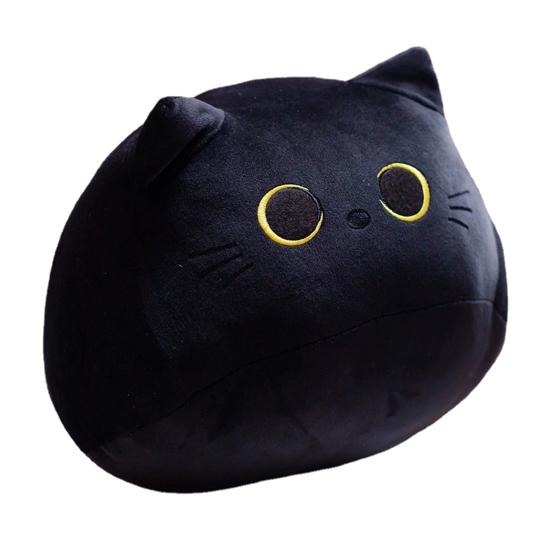 Подушка для дивана с плюшевой игрушкой в виде кота, супер мягкая ткань, 5 размеров, подушка для снятия стресса, декор для спальни