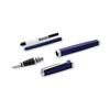 Waterman Перьевая ручка Exception Slim Deluxe Blue Lacquer ST с тонким кончиком и пером из 18-каратного золота в подарочной коробке, подлинная импортная S0637090