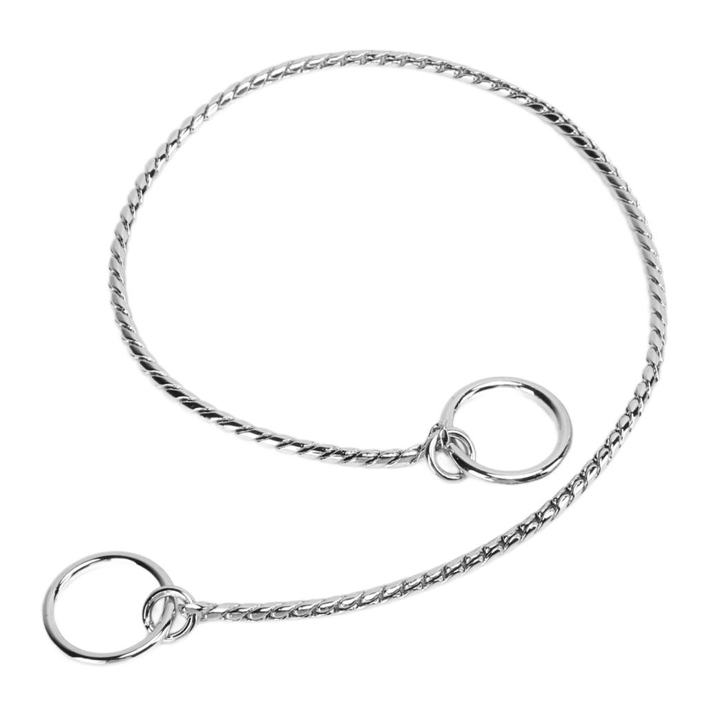 Pet P Chain Metal Pet ошейник для собак змея цепь украшение для питомца для ходьбы дрессировка 4.0 мм x 55 см