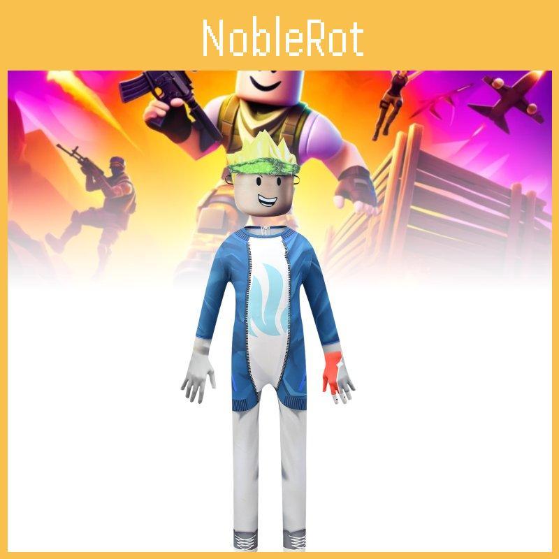 Модный детский комбинезон Pocket Devs Roblox из мягкой ткани, идеально подходит для костюмов на Хэллоуин и косплей