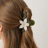 Colorful Flower Hair Claw Hairpin Acetate Shark Clip Personalized Large Hair Clip  Girls