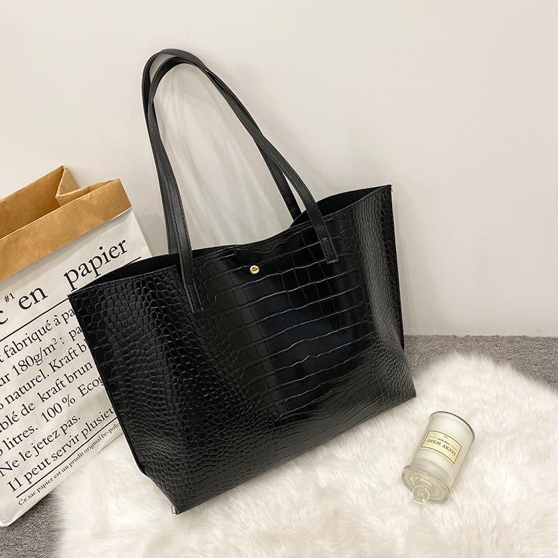 Сумка-тоут  Женская сумка  Сумка для покупок большой вместимости  Модная и универсальная сумка для мамы