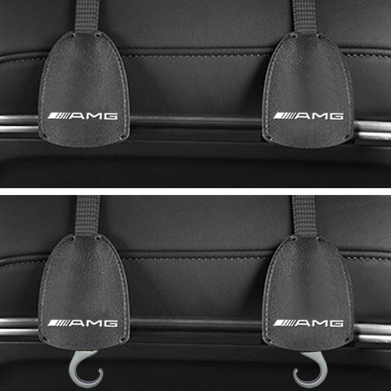Portable Multifunction Car Seat Headrest Hook Multi-Function For Mercedes benz AMG B-Class W245 W246 W247
