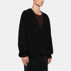 Fear of God Essentials Тяжелый Вафельный Кардиган Черный Мужские Топы 192BT246200F