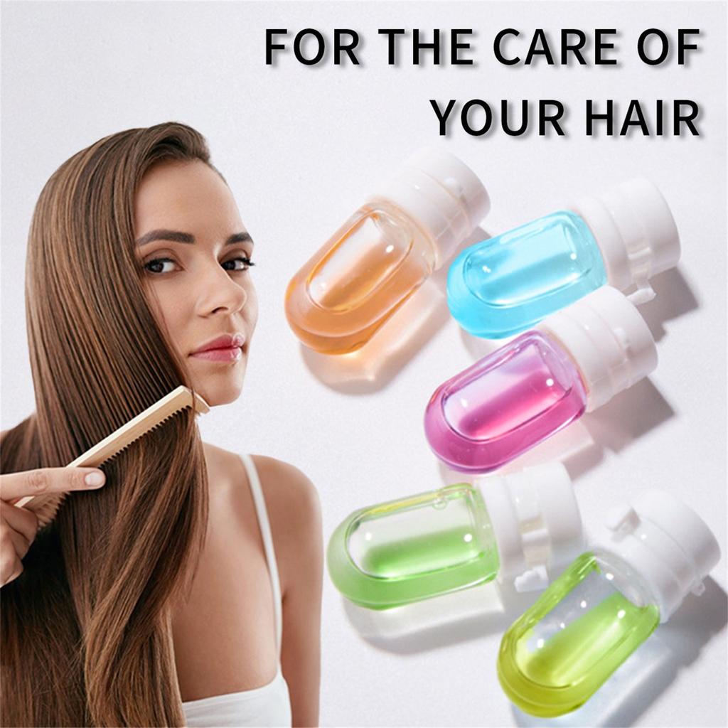Moisturizing Hair Care Serum Oil 1.5ml*10 Pieces, Soft And Anti-frizzy Hair Care Gel With Long-lasting Fragrancy