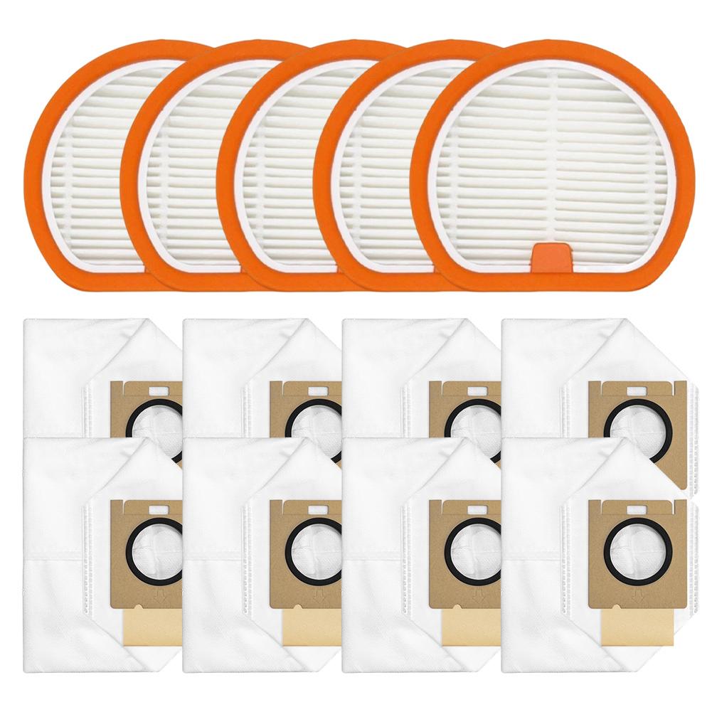 For UWANT V500 Cordless Vacuum Filter And Dust Bag Kit HEPA Replacement Parts